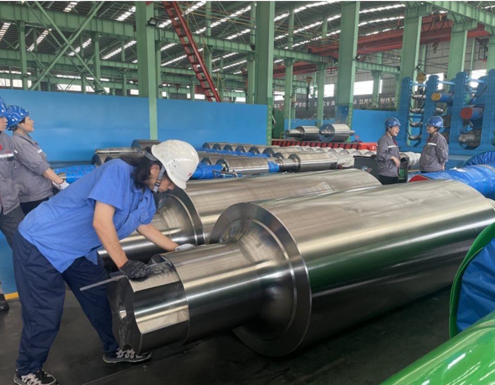 Adamite Steel Roll Production Inspection