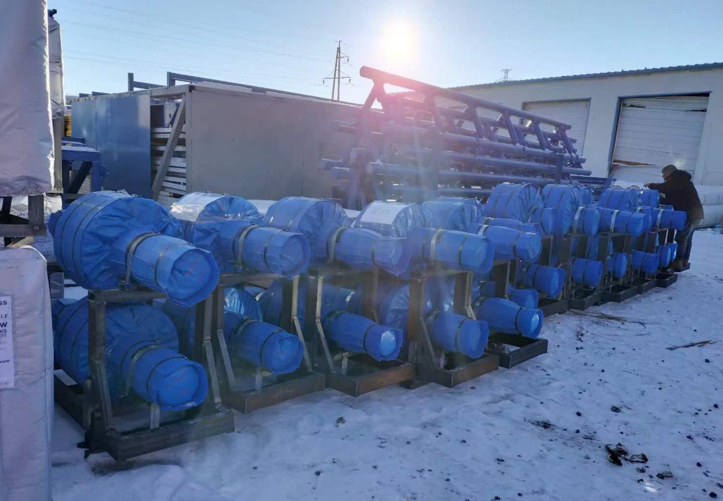 SGPⅡ Rolling Rolls Sent To Manzhouli Storage Yard