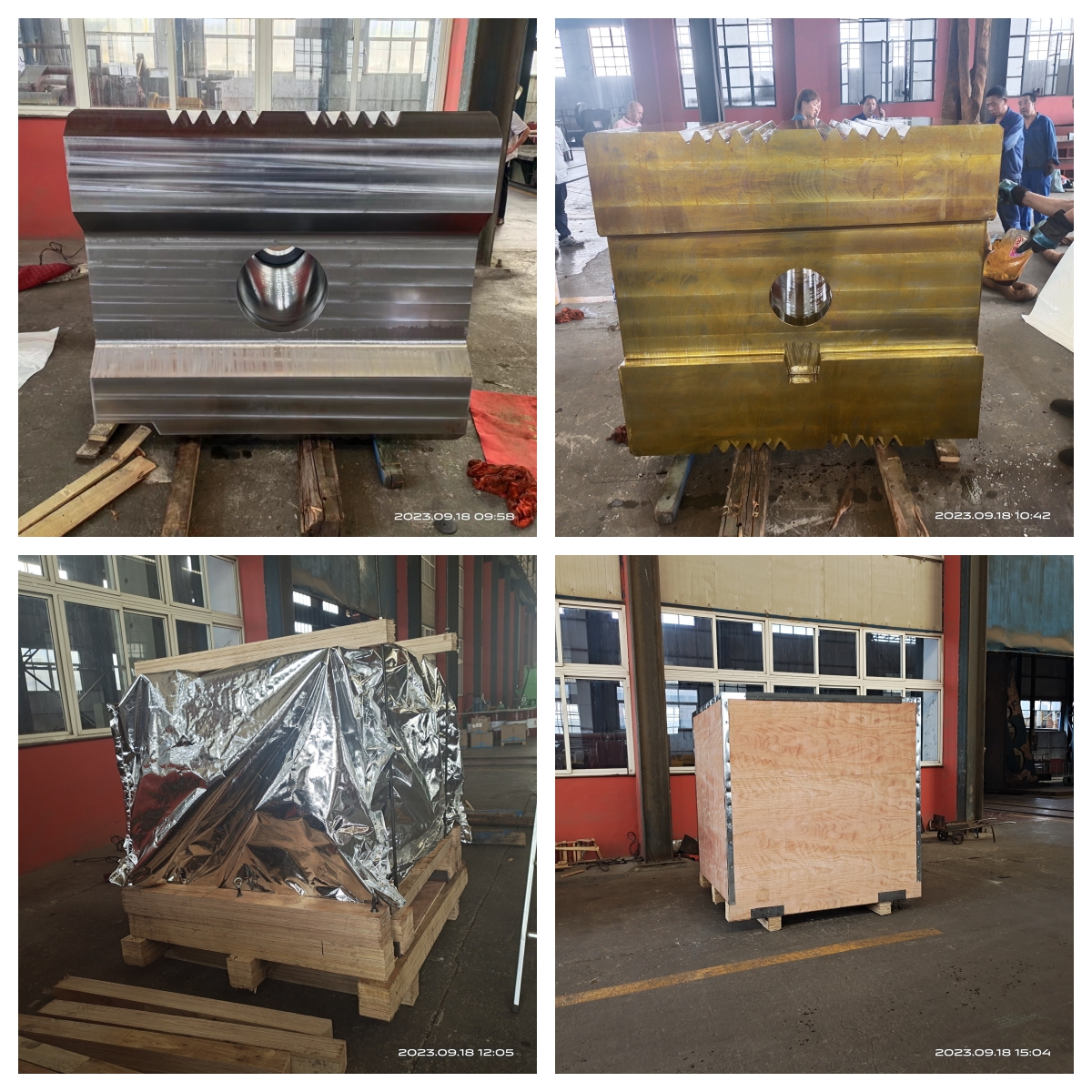 Hammer Head Anvil Blocks Production