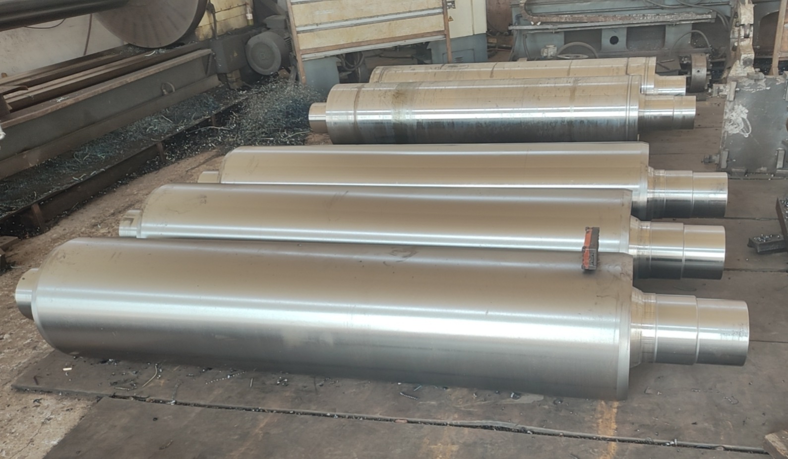 Forged 40 # Steel Roller - Tangshan Weilang Trading Co.,Ltd