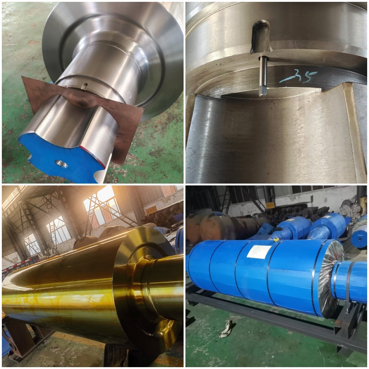 Production And Inspection Of Forging Rolls