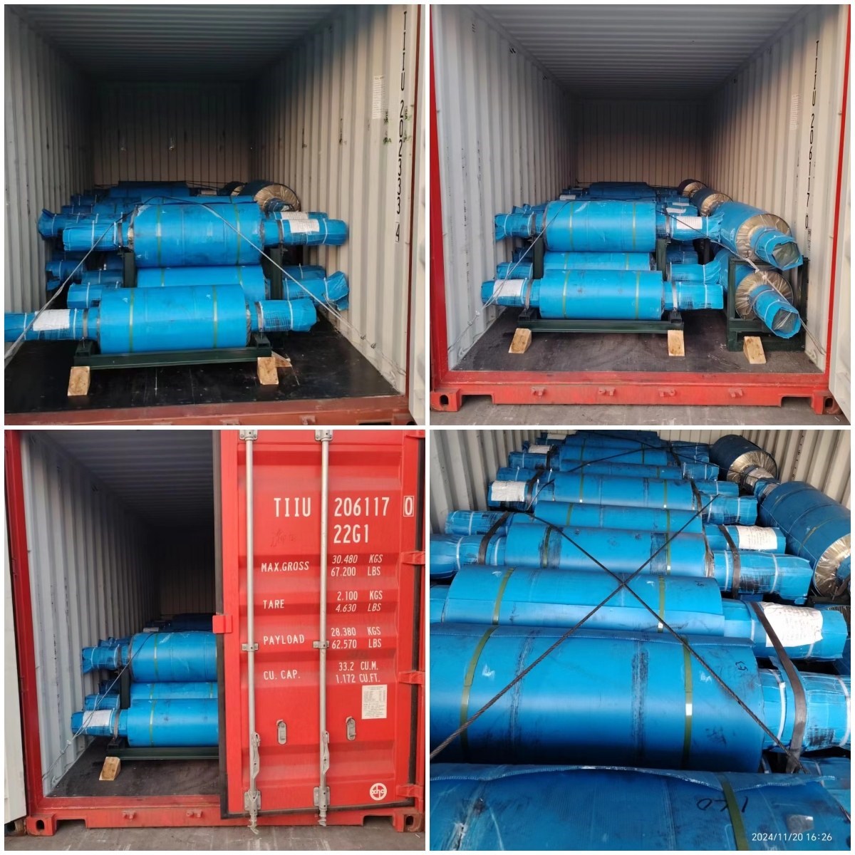 The Rolling Mill Made Of Ductile Iron Material Is On Its Way To The Customer（SGP Rolls）