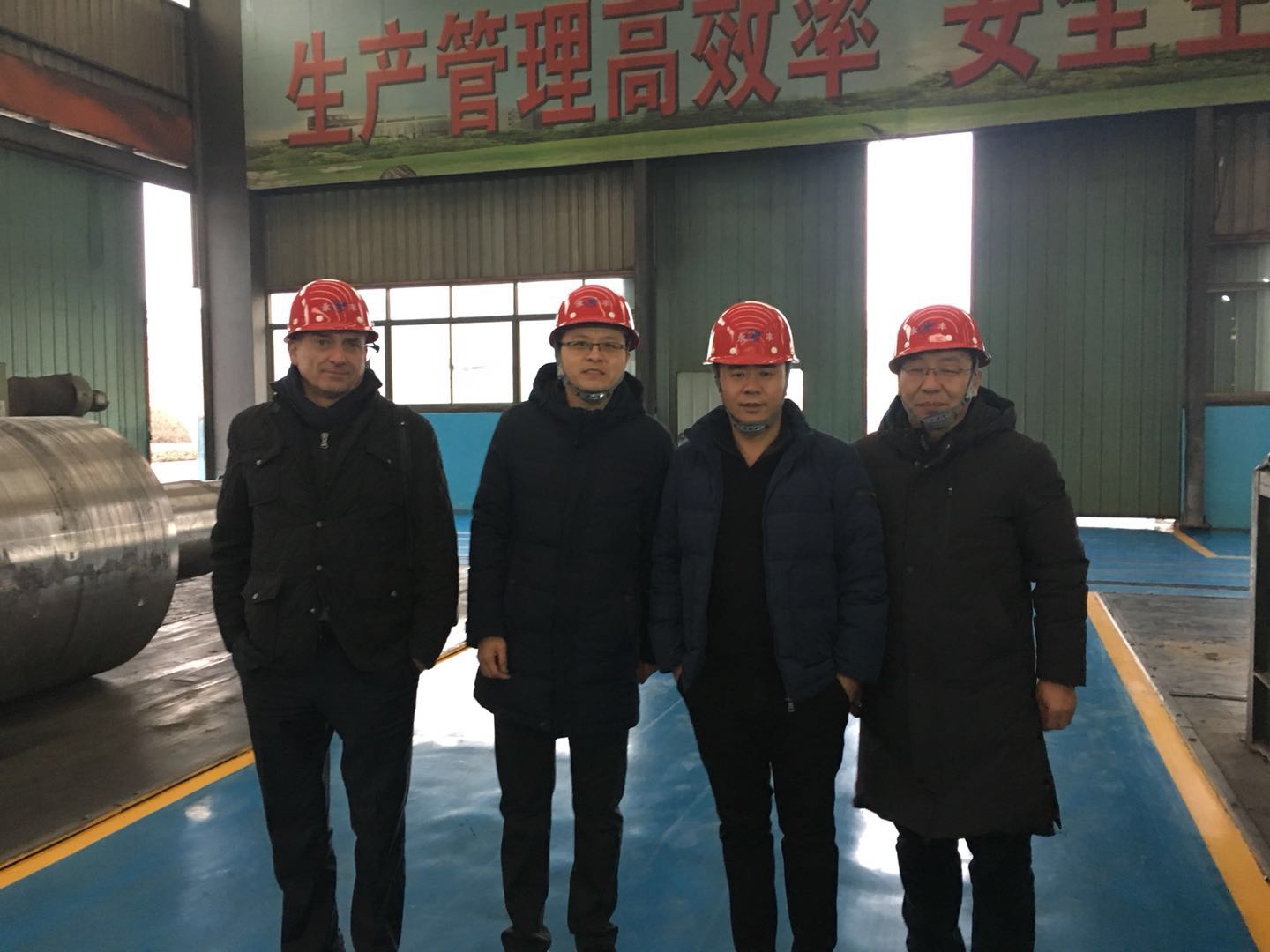 CZECH REPUBLIC CUSTOMERS VISITED OUR ROLL FACTORY