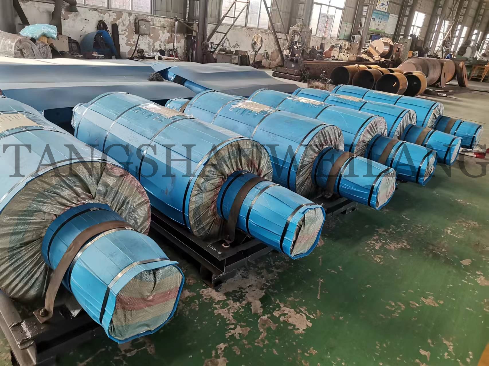 Forged steel rolling rolls